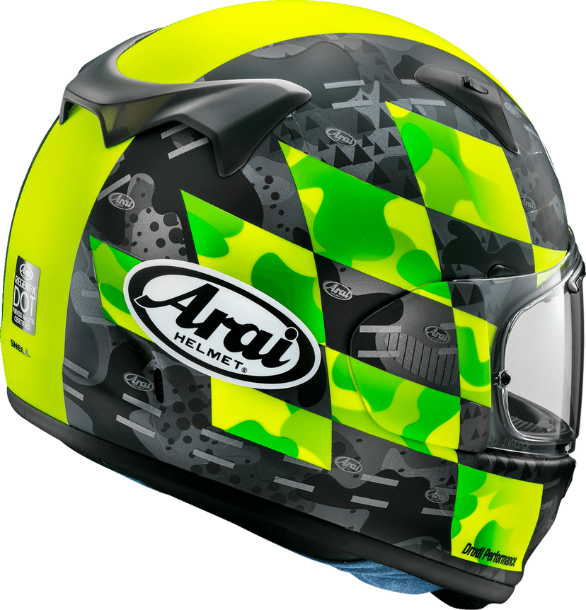 ARAI HELMETS 0101-17554 Regent-X Helmet - Patch - Yellow - Large — image 2 of 2