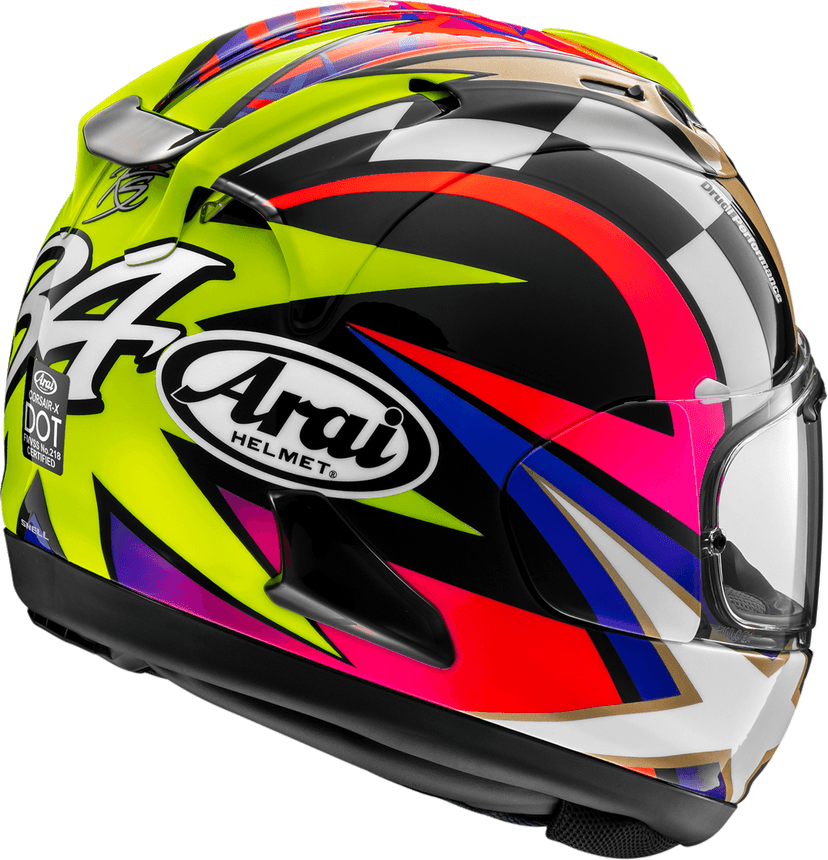 ARAI HELMETS 0101-17590 Corsair-X Helmet - Schwantz 30th Anniversary - Large — image 2 of 2