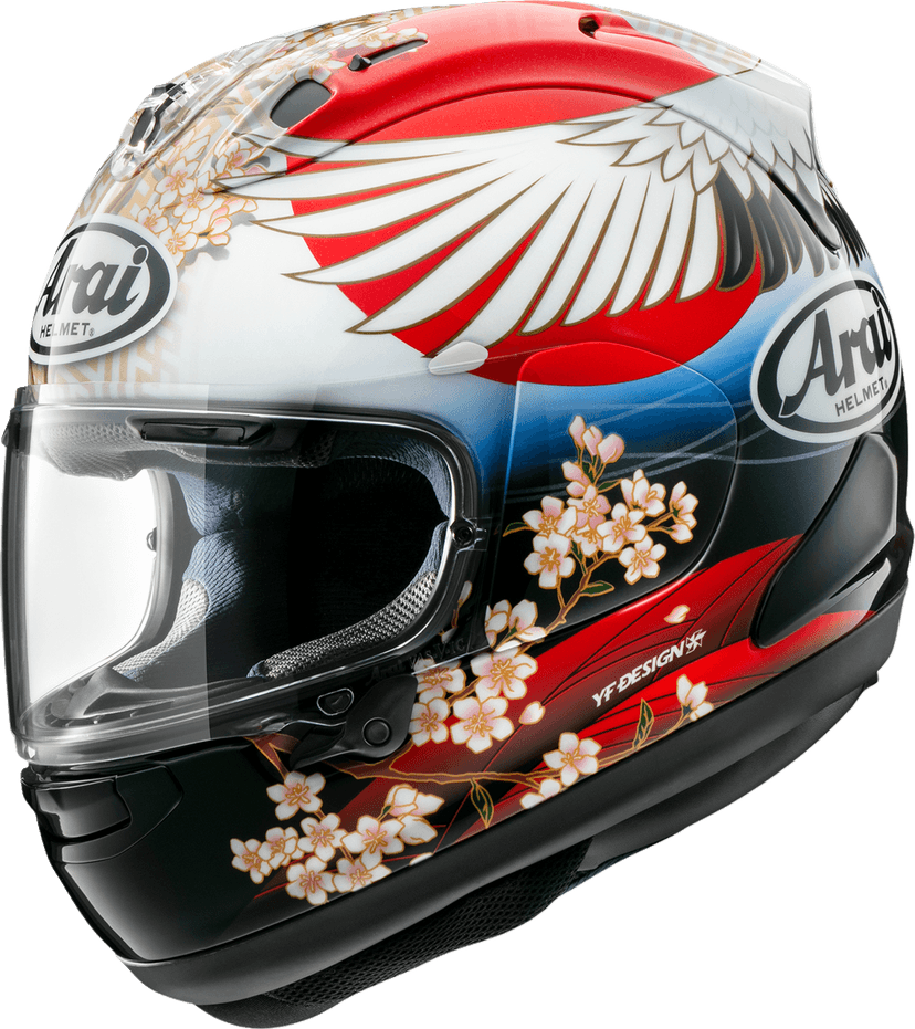 ARAI HELMETS 0101-17606 Corsair-X Helmet - Tsubasa - Small — image 1 of 2