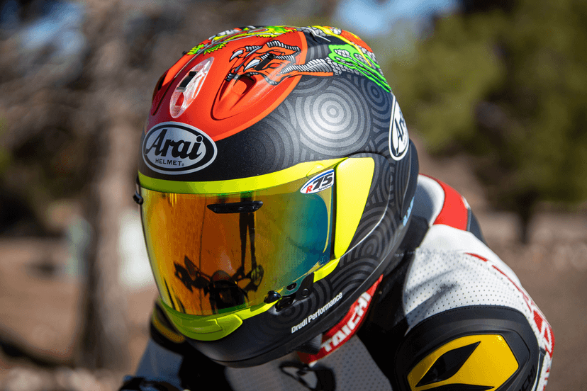ARAI HELMETS 0101-17620 Corsair-X Helmet - Tatsuki - Large — image 5 of 5
