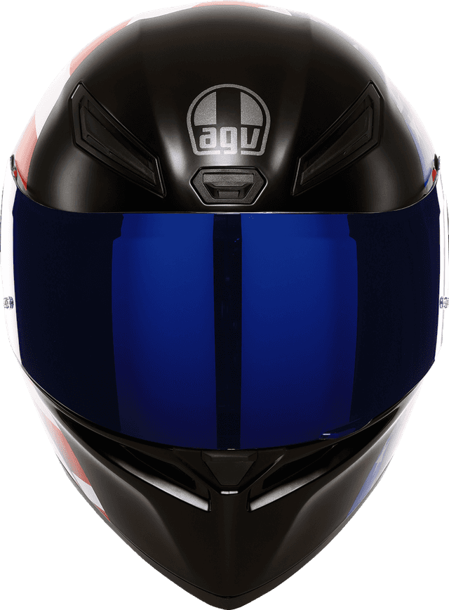 AGV 0101-17669 K1 S Helmet - US Flag - Red/White/Blue - Small — image 2 of 7