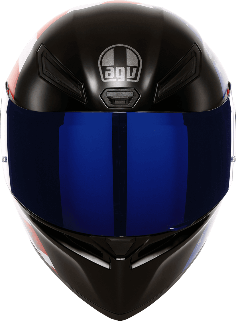 AGV 0101-17670 K1 S Helmet - US Flag - Red/White/Blue - Medium — image 4 of 7