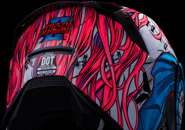 ICON 0101-17674 Airframe Pro™ Helmet - Krazy Klown 2 - Pink - XS — image 5 of 11