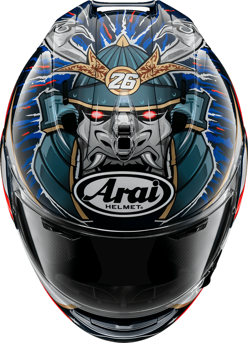 ARAI HELMETS 0101-17691 Corsair-X Helmet - Dani Samurai-3 - XL — image 3 of 3