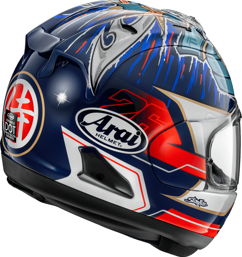 ARAI HELMETS 0101-17692 Corsair-X Helmet - Dani Samurai-3 - 2XL — image 2 of 3