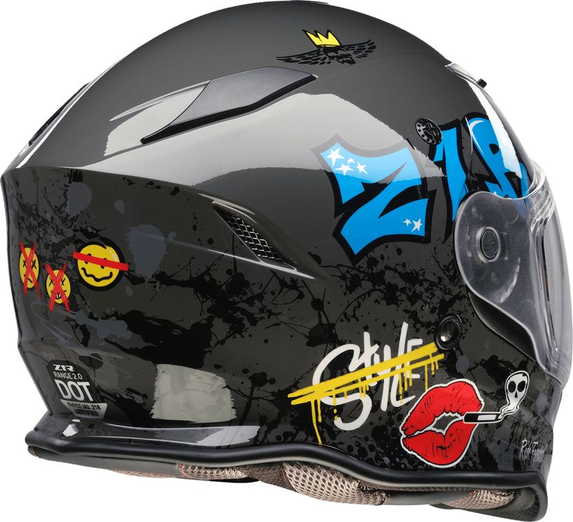 Z1R 0101-17857 Nemesis Helmet - Distro - Gray - XS — image 5 of 5