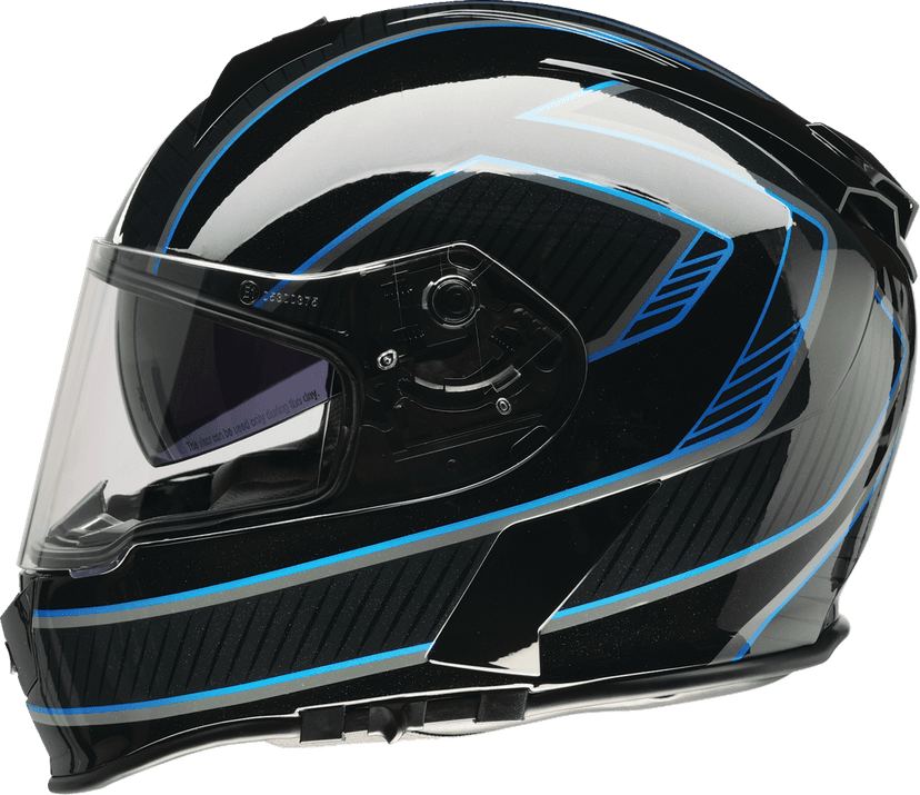 Z1R 0101-17890 Warrant Helmet - Amplify - Black/Blue - 2XL — image 1 of 4