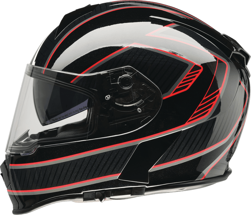 Z1R 0101-17893 Warrant Helmet - Amplify - Black/Red - Medium — image 1 of 5
