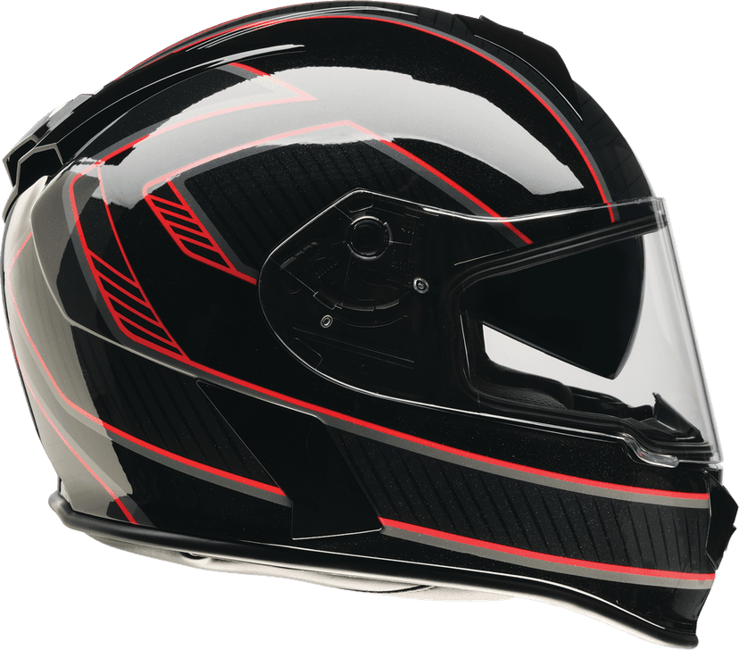 Z1R 0101-17895 Warrant Helmet - Amplify - Black/Red - XL — image 4 of 5