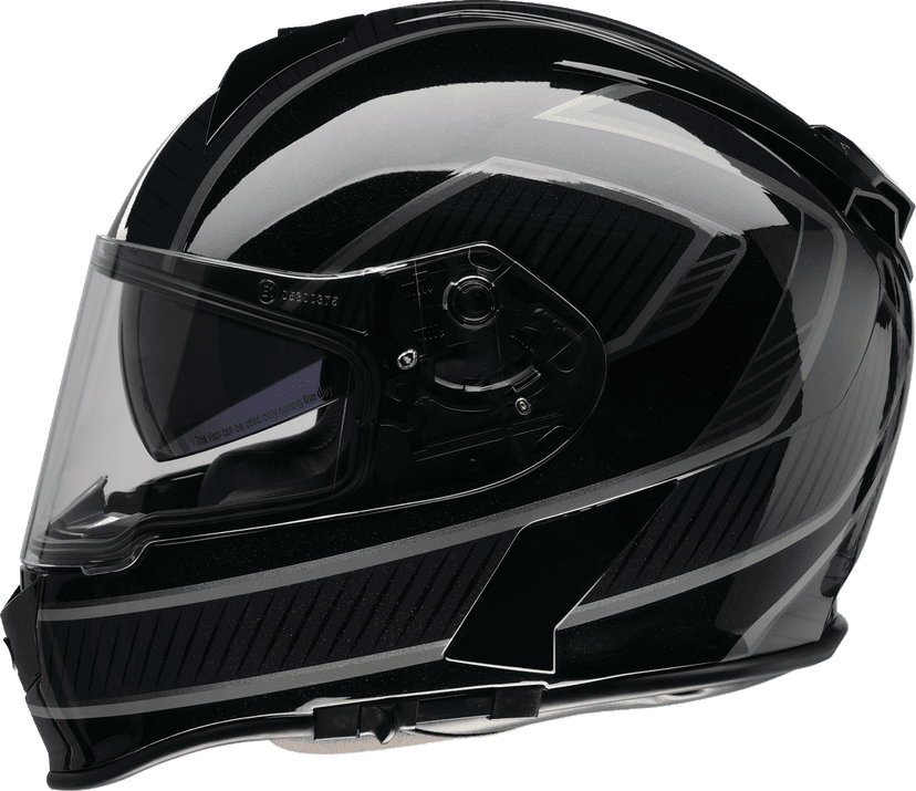 Z1R 0101-17912 Warrant Helmet - Amplify - Black/Gray - Medium — image 1 of 4