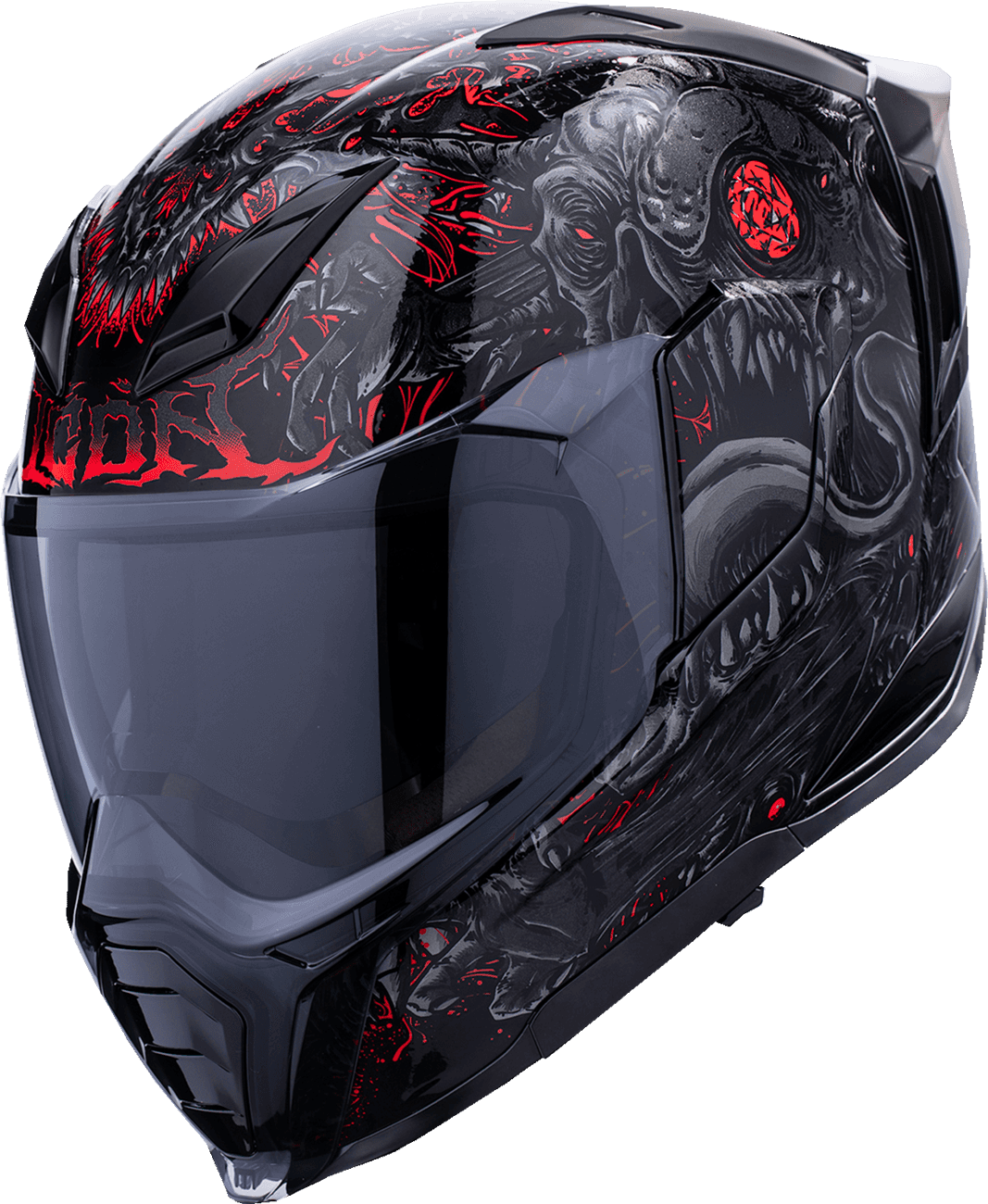 ICON 0101-17924 Ultraflite Helmet - Misanthrope - MIPS® - Black - Small