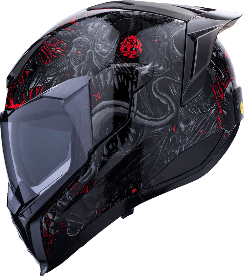 ICON 0101-17926 Ultraflite Helmet - Misanthrope - MIPS® - Black - Large — image 2 of 4