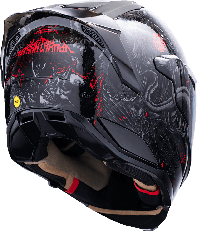 ICON 0101-17929 Ultraflite Helmet - Misanthrope - MIPS® - Black - 2XL — image 3 of 4