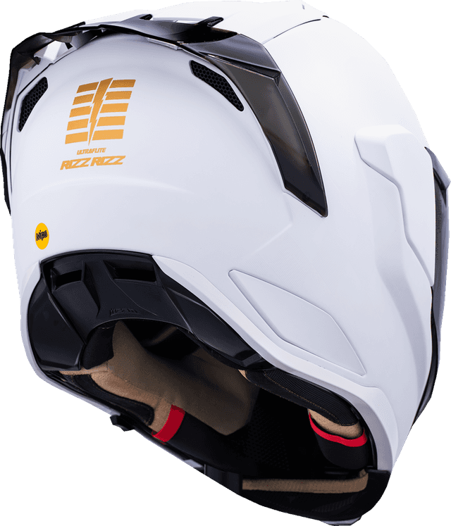 ICON 0101-17944 Ultraflite Helmet - Rizz Rizz - MIPS® - White - 2XL — image 3 of 3
