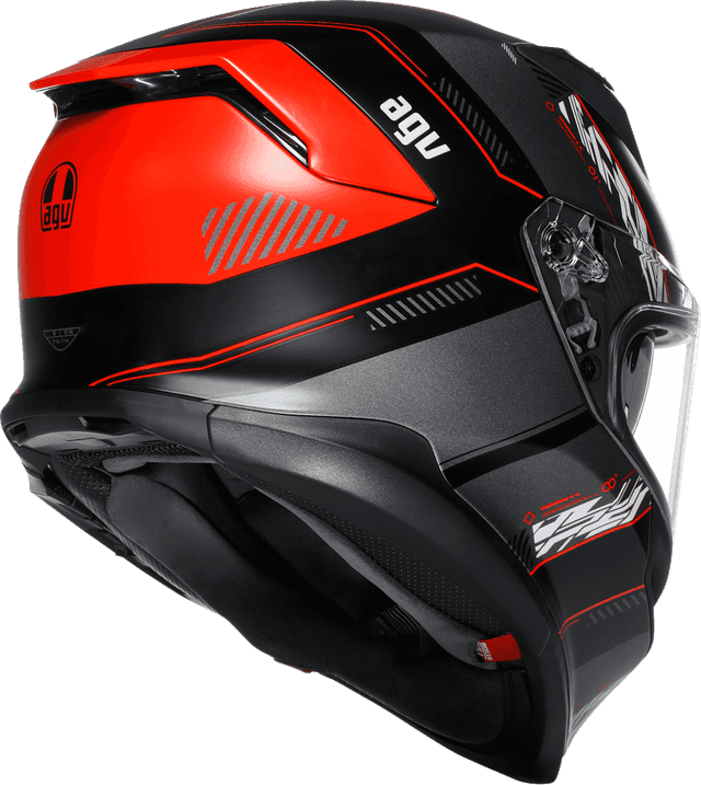 AGV 0101-17982 K7 Helmet - Kyber - Matte Black/Red - 2XL — image 2 of 7