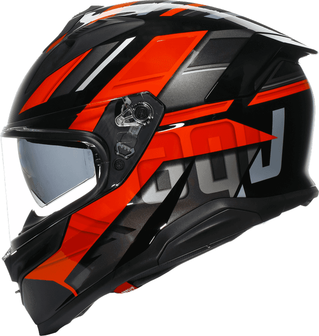 AGV 0101-17997 K7 Helmet - Taurax - Black/Red - XL — image 3 of 7