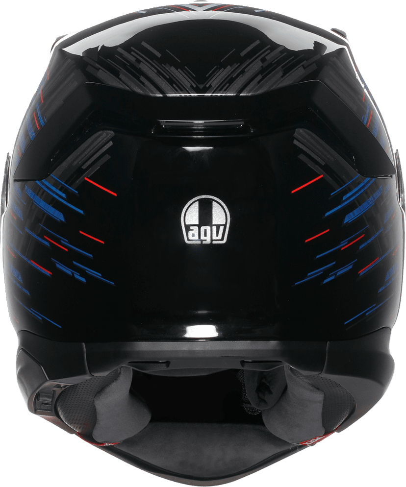 AGV 0101-18001 K7 Helmet - Genisys - Black/Blue/Gray - Large — image 4 of 7