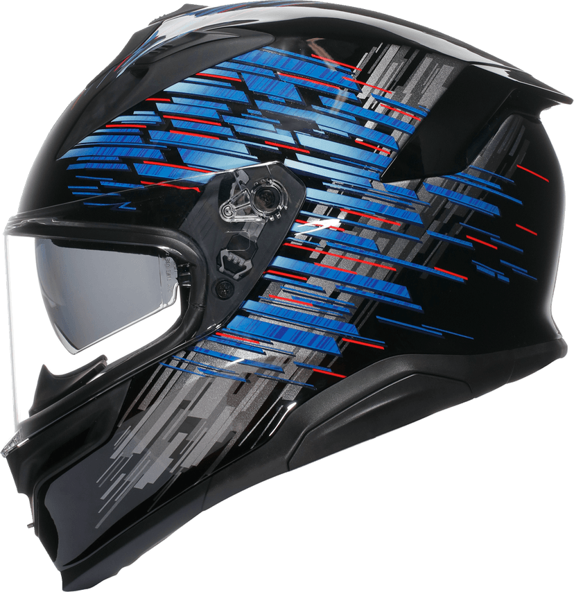 AGV 0101-18001 K7 Helmet - Genisys - Black/Blue/Gray - Large — image 5 of 7