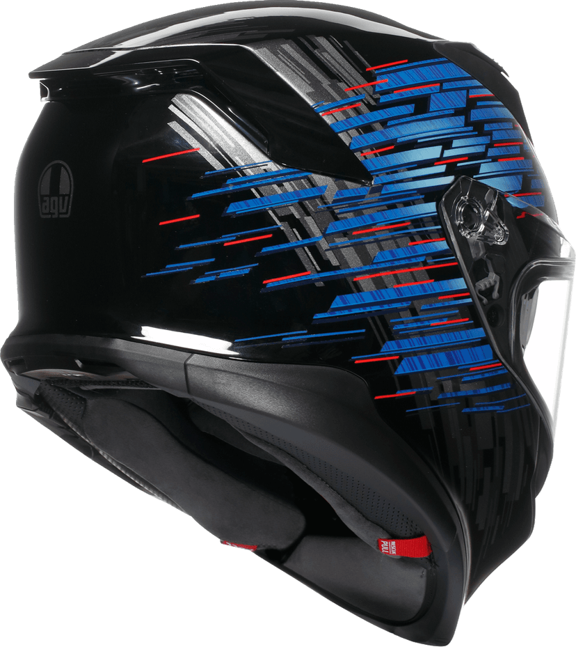 AGV 0101-18002 K7 Helmet - Genisys - Black/Blue/Gray - XL — image 3 of 7