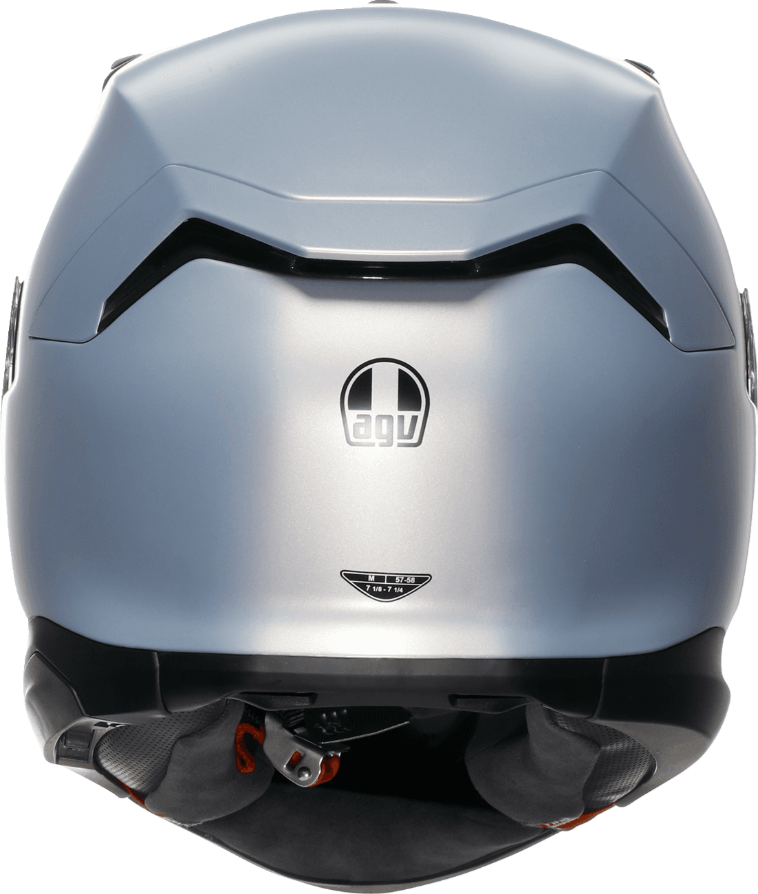AGV 0101-18009 K7 Helmet - Mono - Matte Prisma Silver - XS