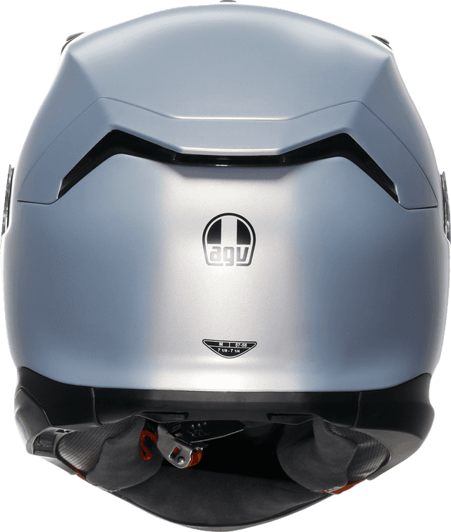 AGV 0101-18011 K7 Helmet - Mono - Matte Prisma Silver - Medium — image 4 of 7