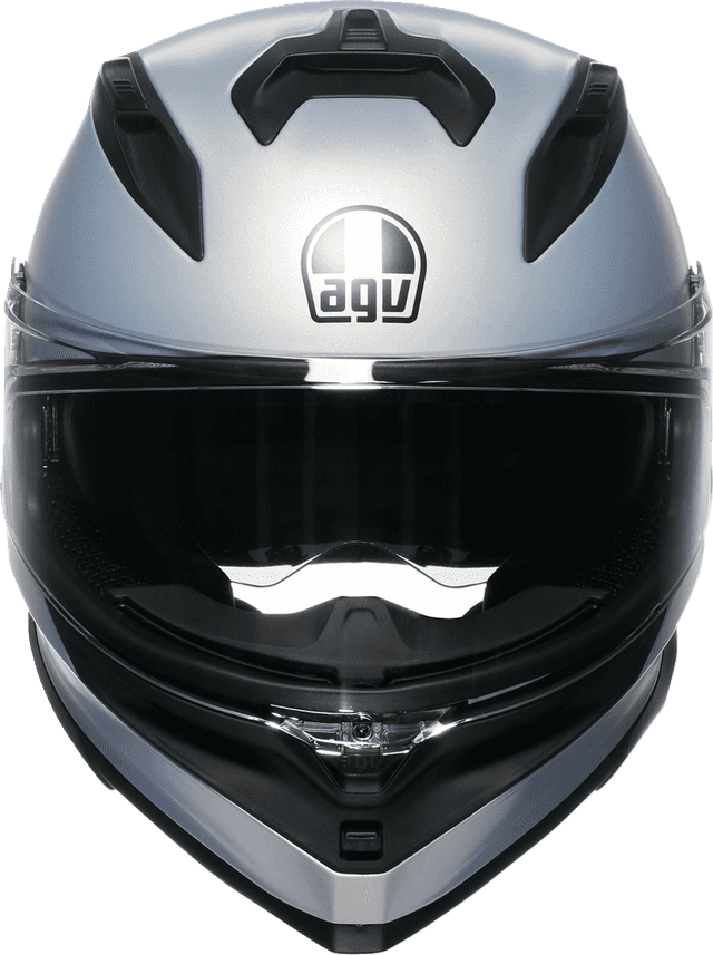 AGV 0101-18012 K7 Helmet - Mono - Matte Prisma Silver - Large — image 6 of 7
