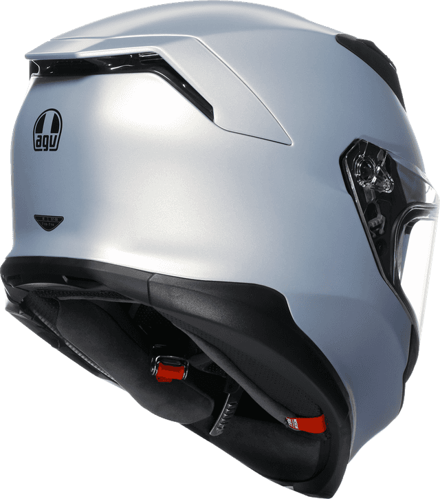 AGV 0101-18012 K7 Helmet - Mono - Matte Prisma Silver - Large — image 3 of 7