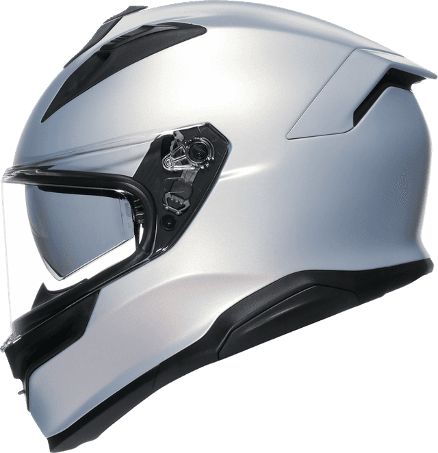 AGV 0101-18012 K7 Helmet - Mono - Matte Prisma Silver - Large — image 5 of 7