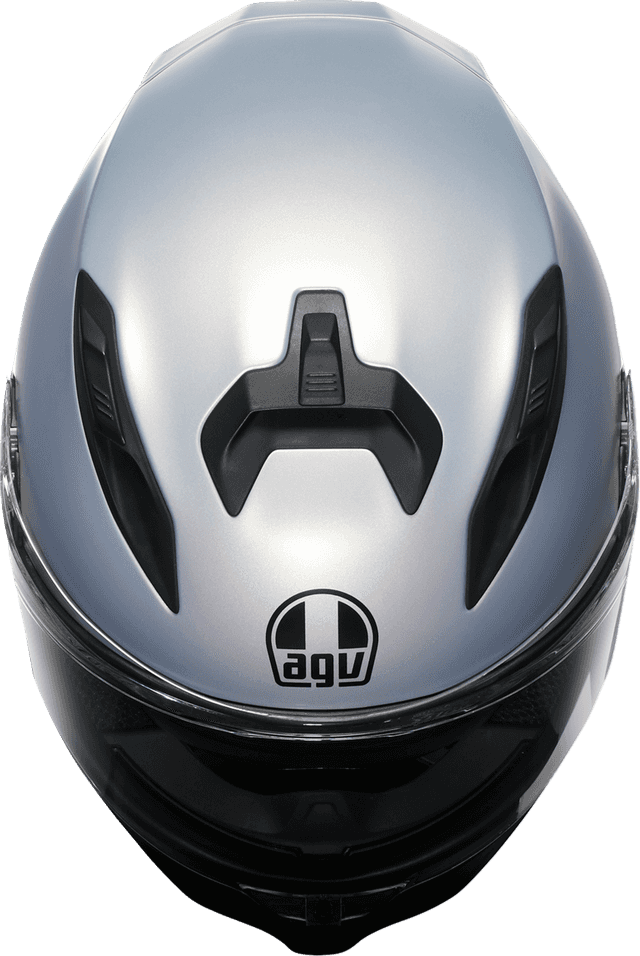 AGV 0101-18012 K7 Helmet - Mono - Matte Prisma Silver - Large — image 7 of 7