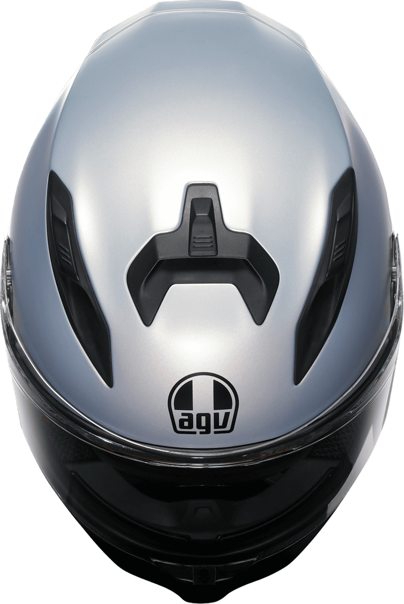 AGV 0101-18014 K7 Helmet - Mono - Matte Prisma Silver - 2XL — image 7 of 7