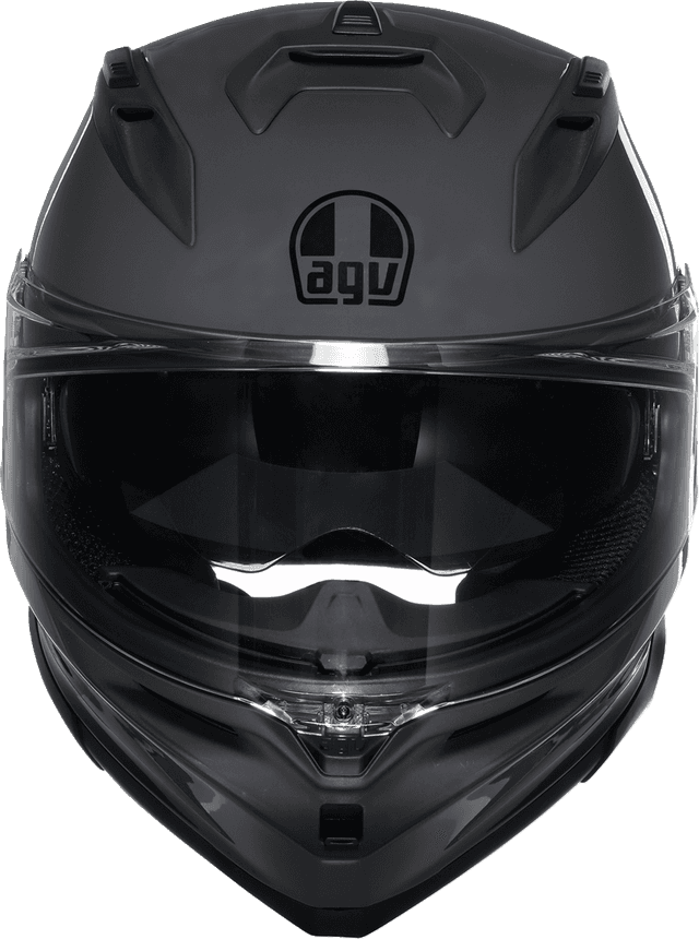 AGV 0101-18016 K7 Helmet - Mono - Evo Gray - Small — image 6 of 7