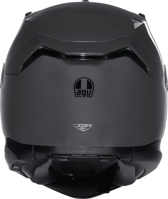 AGV 0101-18016 K7 Helmet - Mono - Evo Gray - Small — image 4 of 7