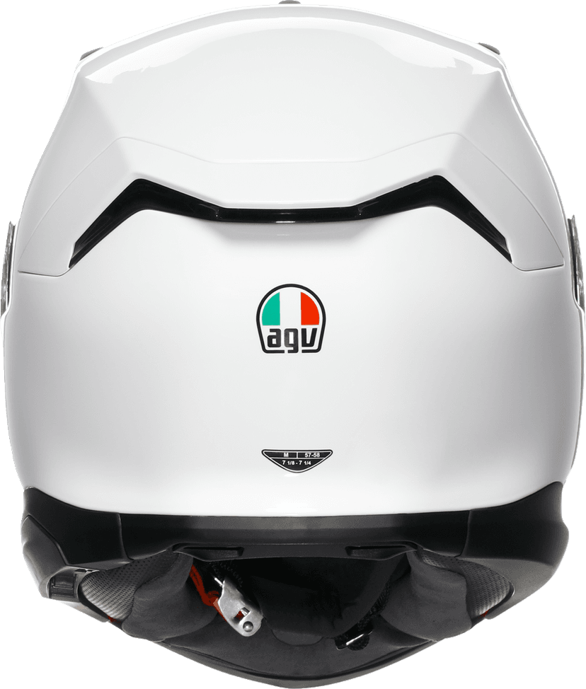 AGV 0101-18031 K7 Helmet - Mono - White - XL — image 4 of 7