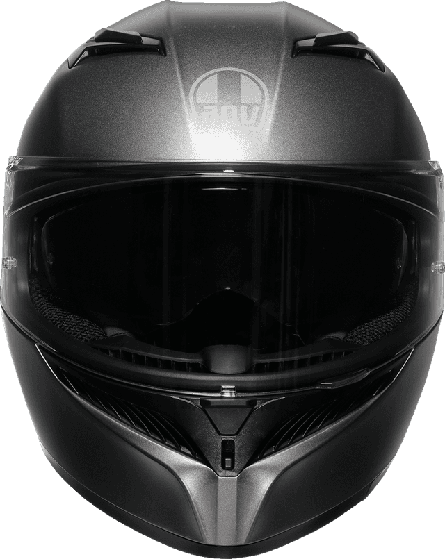 AGV 0101-18048 K3 Helmet - Mono - Matte Luna Gray - XS — image 2 of 7