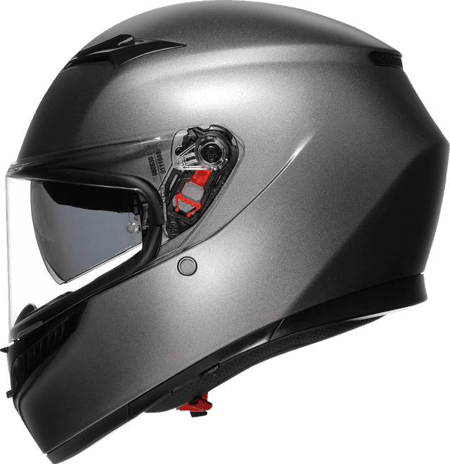 AGV 0101-18048 K3 Helmet - Mono - Matte Luna Gray - XS — image 3 of 7