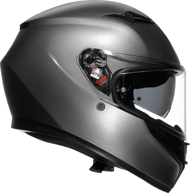 AGV 0101-18049 K3 Helmet - Mono - Matte Luna Gray - Small — image 6 of 7