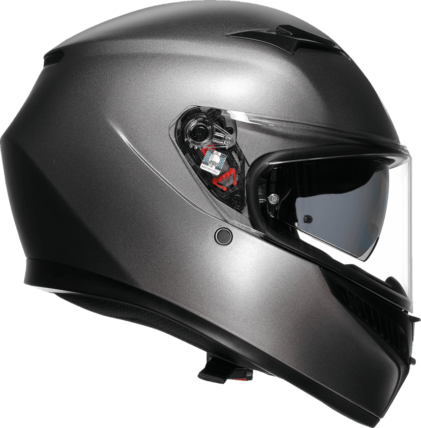 AGV 0101-18049 K3 Helmet - Mono - Matte Luna Gray - Small — image 6 of 7