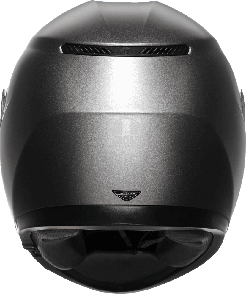 AGV 0101-18049 K3 Helmet - Mono - Matte Luna Gray - Small — image 4 of 7