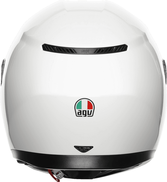 AGV 0101-18055 K3 Helmet - Mono - White - Small — image 3 of 6