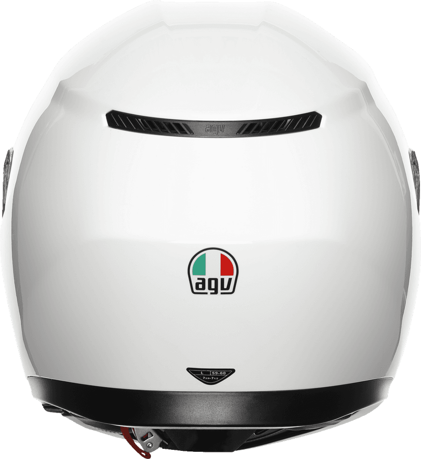 AGV 0101-18055 K3 Helmet - Mono - White - Small — image 3 of 6