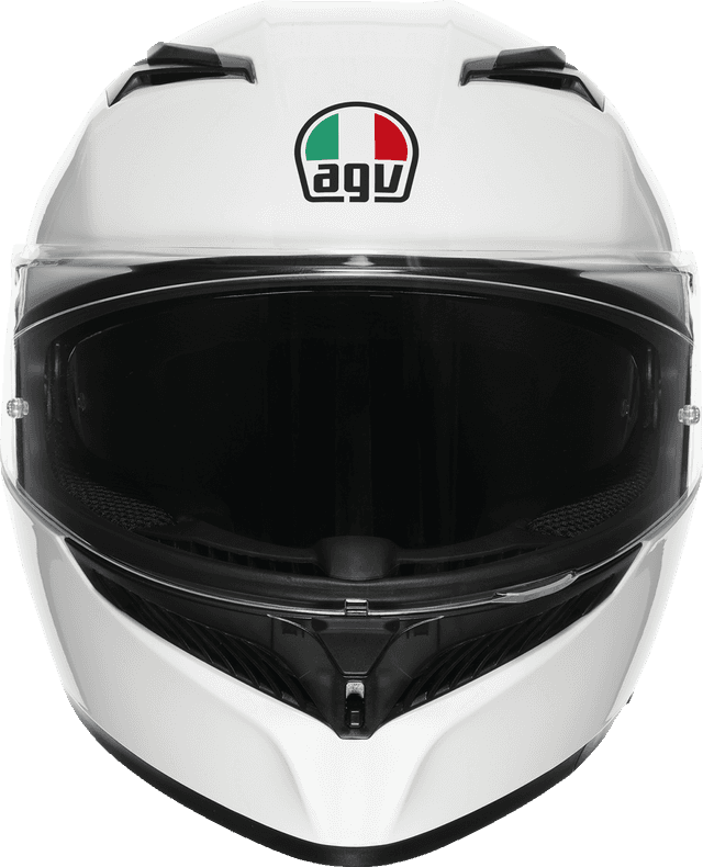 AGV 0101-18055 K3 Helmet - Mono - White - Small — image 2 of 6