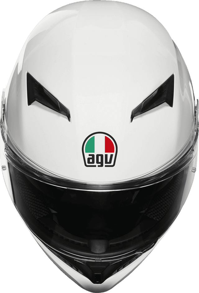 AGV 0101-18055 K3 Helmet - Mono - White - Small — image 6 of 6