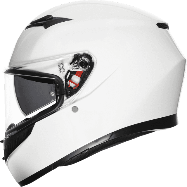 AGV 0101-18059 K3 Helmet - Mono - White - XL — image 6 of 6