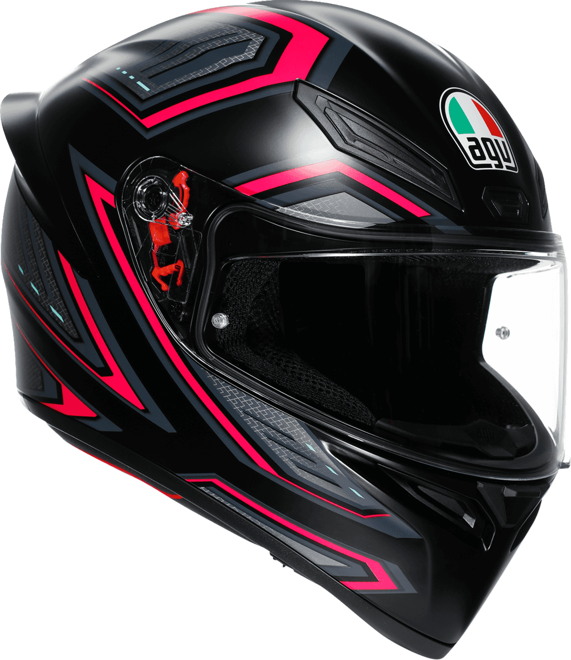 AGV 0101-18096 K1 S Helmet - Sling - Matte Black/Pink - XL