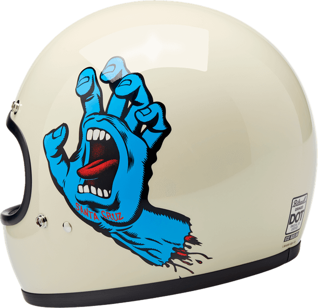 BILTWELL 0101-18111 Gringo Helmet - Santa Cruz - Small — image 6 of 7