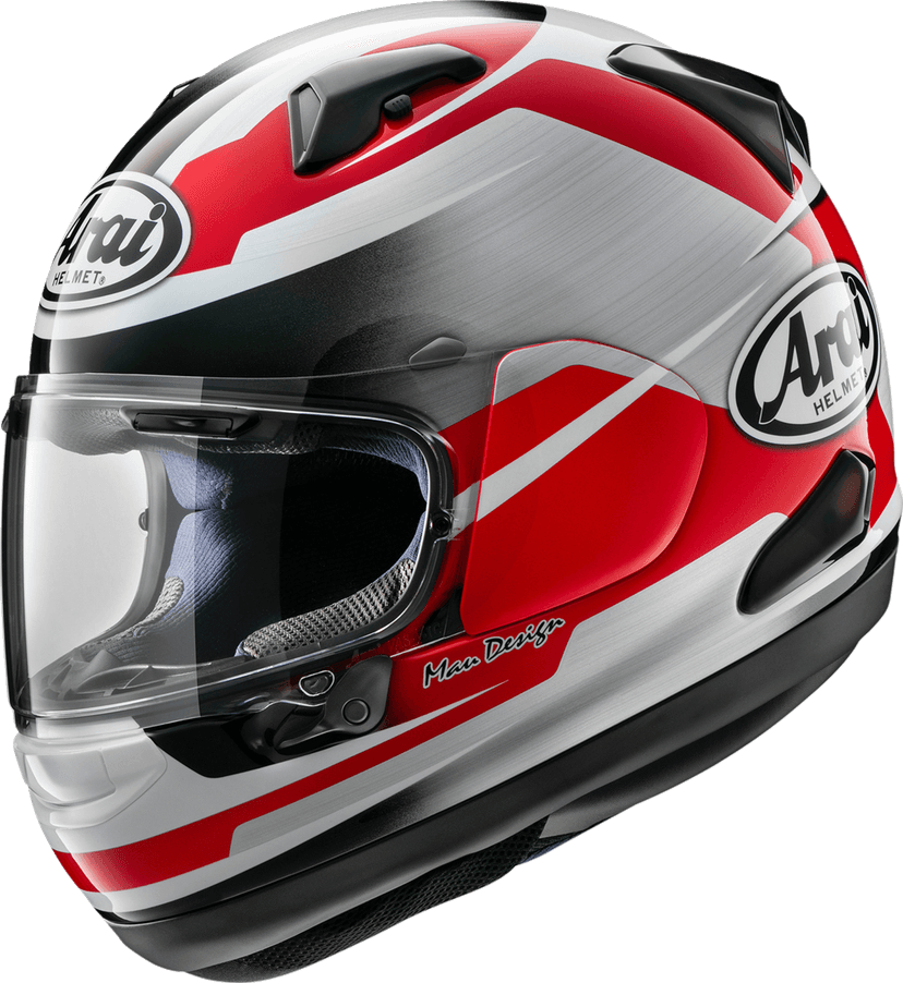 ARAI HELMETS 0101-18116 Quantum-X Helmet - Steel - Red - XS — image 1 of 3