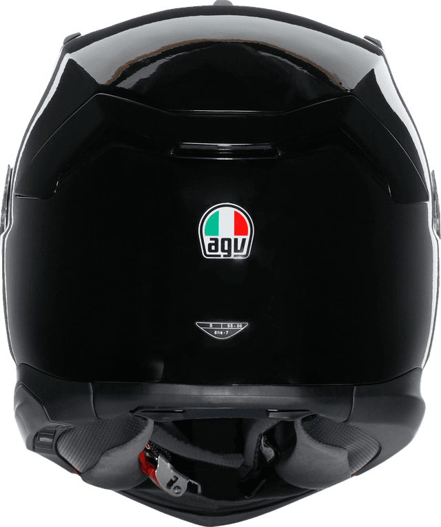 AGV 0101-18152 K7 Helmet - Gloss Black - XS — image 4 of 7