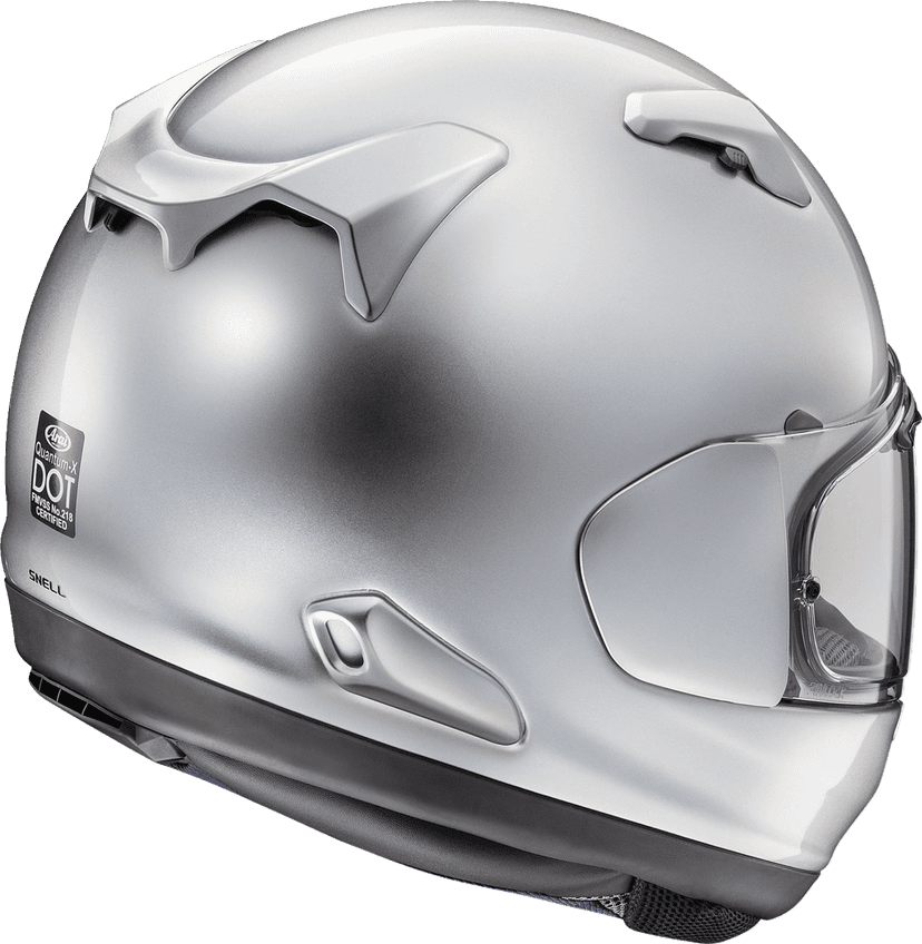 ARAI HELMETS 0101-18164 Quantum-X Helmet - Aluminum Silver - Small — image 2 of 3