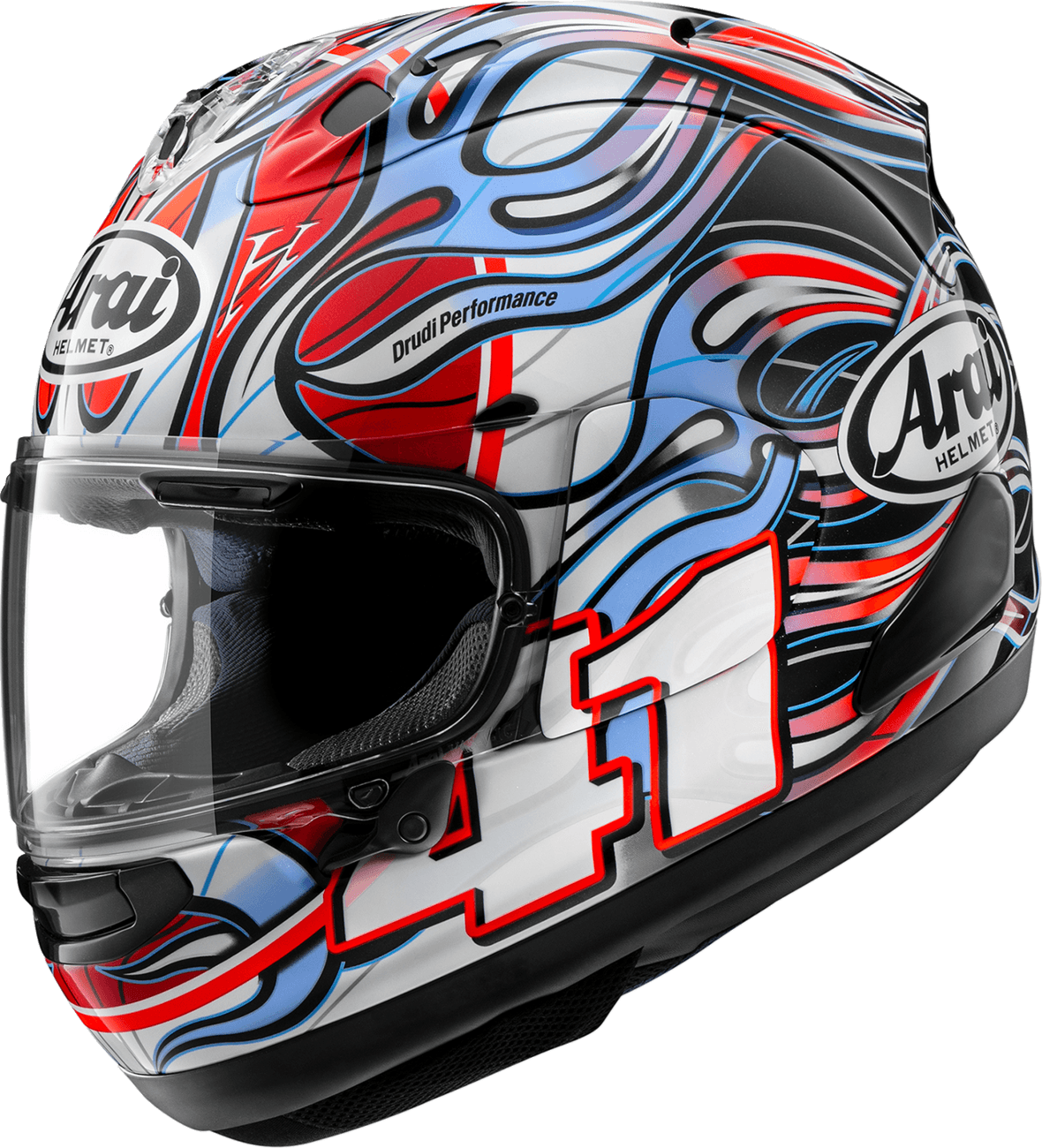 ARAI HELMETS 0101-18302 Corsair-X Helmet - Haga WSBK - Small