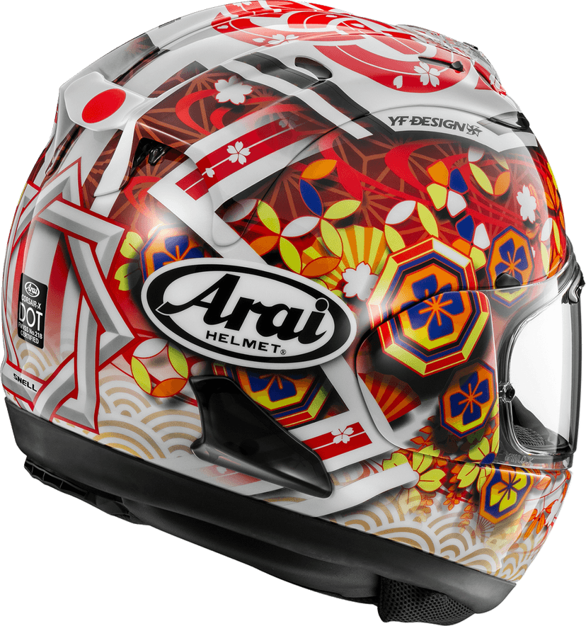 ARAI HELMETS 0101-18311 Corsair-X Helmet - Nakagami-4 - XL — image 2 of 2